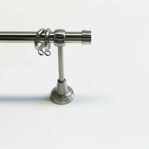 Gordijnroede-Set Basic Wandrohr Ø 19 mm, Länge individuell anpassbar